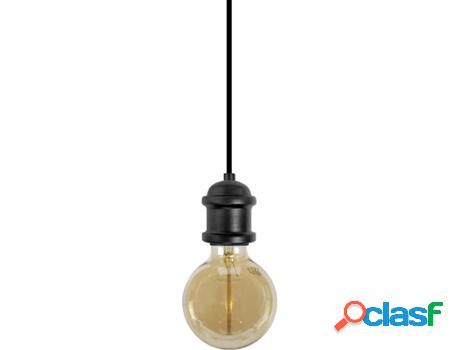 Lámpara de Suspensión TOSEL Fang (Gris Antracita - E27 -