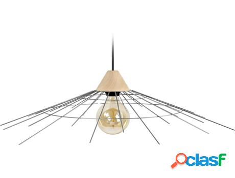 Lámpara de Suspensión TOSEL Flamant (Gris Antracita - E27