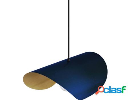 Lámpara de Suspensión TOSEL Frau (Azul - E27 - Máx. 40W -