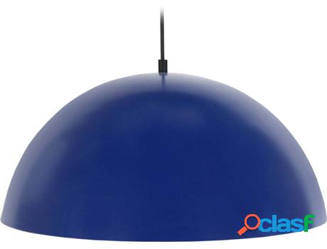 Lámpara de Suspensión TOSEL Gamelle (Azul - E27 - Máx. 40
