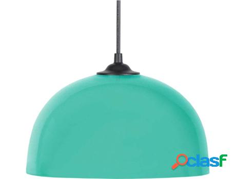 Lámpara de Suspensión TOSEL Half-Ball Turquesa
