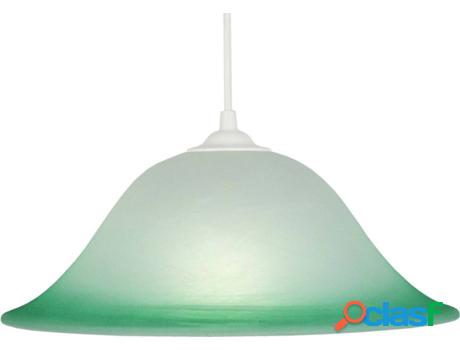 Lámpara de Suspensión TOSEL Irun (Verde - E27 - Máx. 40 W