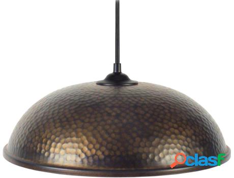 Lámpara de Suspensión TOSEL Jaipur (Negro y Dorado - E27 -