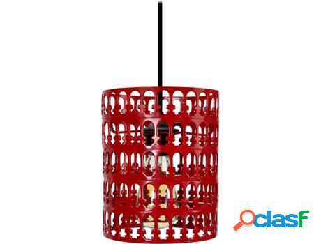 Lámpara de Suspensión TOSEL Kathedral Roja