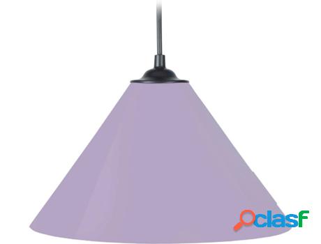 Lámpara de Suspensión TOSEL Kone Púrpura Claro