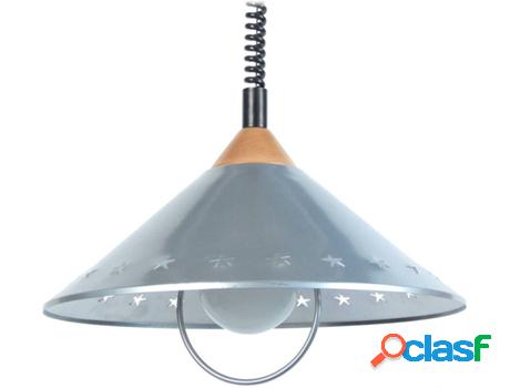 Lámpara de Suspensión TOSEL M&B Etoile (Plateado - E27 -