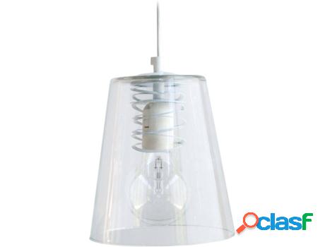 Lámpara de Suspensión TOSEL Maison Blanca en Vidrio