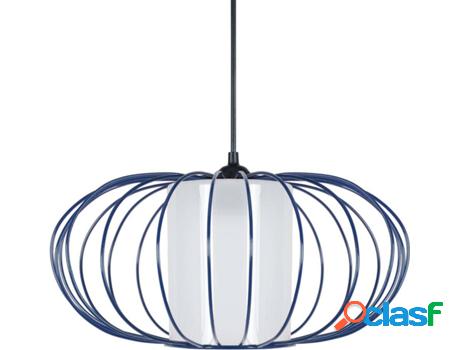 Lámpara de Suspensión TOSEL Oita (Azul - E27 - Máx. 40 W