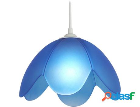 Lámpara de Suspensión TOSEL Paraguas 25 cm (Azul - E27 -