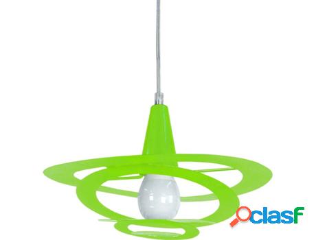 Lámpara de Suspensión TOSEL Planete Pax (Verde - E27 -