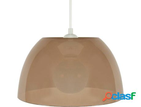Lámpara de Suspensión TOSEL Plexi (Gris Pardo - E27 -
