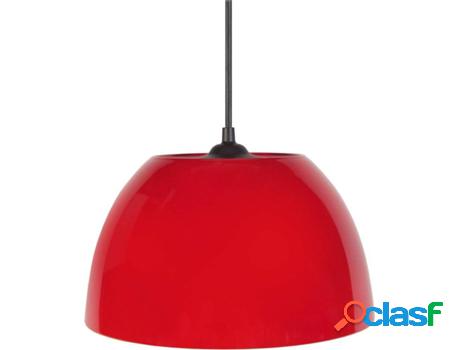 Lámpara de Suspensión TOSEL Plexi Primera Roja