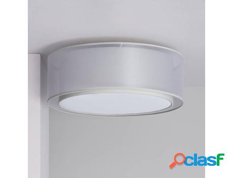 Lámpara de Techo LEDKIA Navoi (Gris - 3xE27 - 25 W)