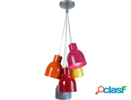 Lámpara de Techo TOSEL Carlson (Paja Multicolorida 5 - E27