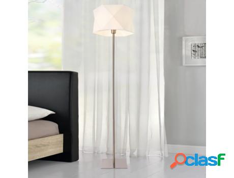 Lámpara de mesa LUX.PRO Blanco/Cromo (60 W - E27)