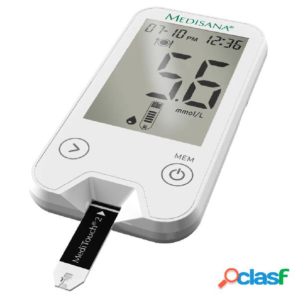 Medisana Medidor de glucosa en sangre MediTouch 2 blanco