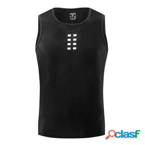 Men's Sleeveless Cycling Undershirt Quick Dry Bike Base