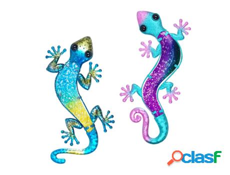 Movil Lagarto 2 Diferentes Grande Incluye 2 Unidades Adorno