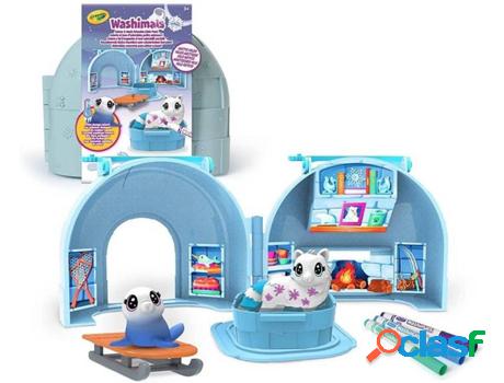 MuÁÂÁÂÁÂÁ±eca CRAYOLA Washimals Polar Casita Iglu