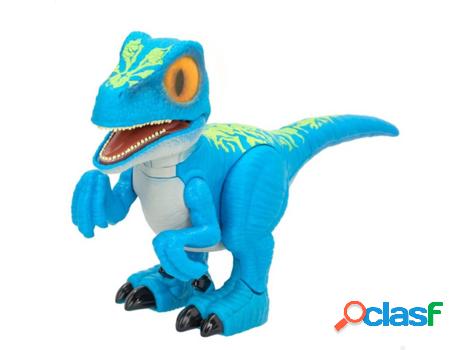 Muñeco DINOS Dinosaurio Raptor con sonidos y movimiento (3