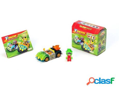 Muñeco T-RACERS T-Racers Glow Race Car & Racer (Edade