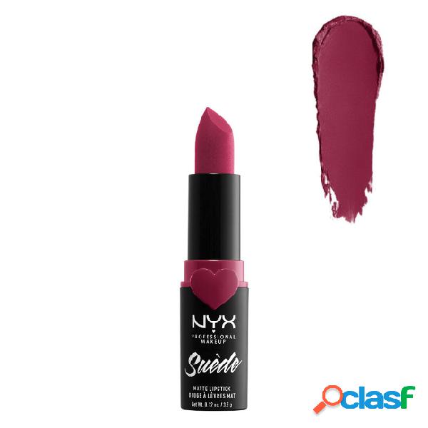 NYX Suede Matte Lipstick Cherry Skies 3.5g