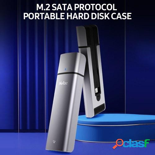 Netac WH21 M.2 Protocolo SATA Estuche de disco duro