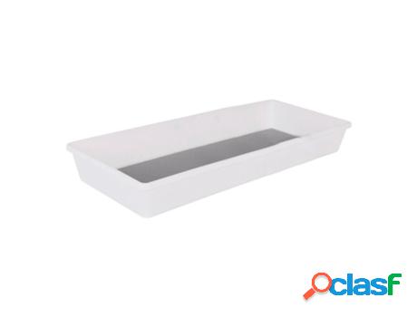 Organizador De Cajones Confortime Gris Blanco Plástico