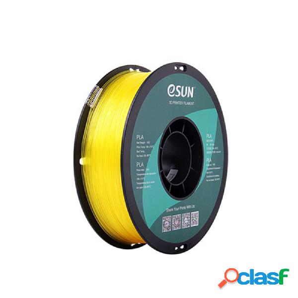 PLA eSun Transparent Glass Yellow Lemon (Amarillo
