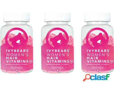 Pack de Complemento Alimentar IVYBEARS Cabello y Uñas (3