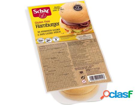 Pan Para Hamburguesas Sin Gluten SCHÄR (4 Unidades de 75g)