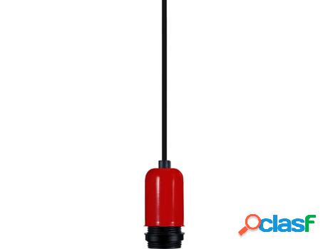 Pantalla para Lámpara TOSEL Bao 4.5 cm (Rojo - Metal -