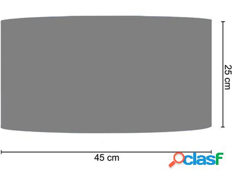 Pantalla para Lámpara TOSEL Cylindrique 45 (Crema - Yute -