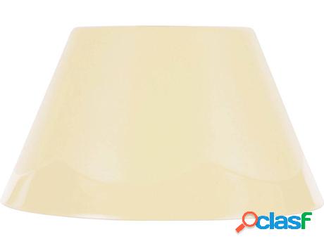 Pantalla para Lámpara TOSEL Polycone (Crema - Plástico -