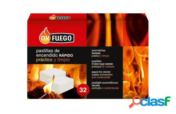 Pastillas Encendido Rápidas Okfuego 32 UN