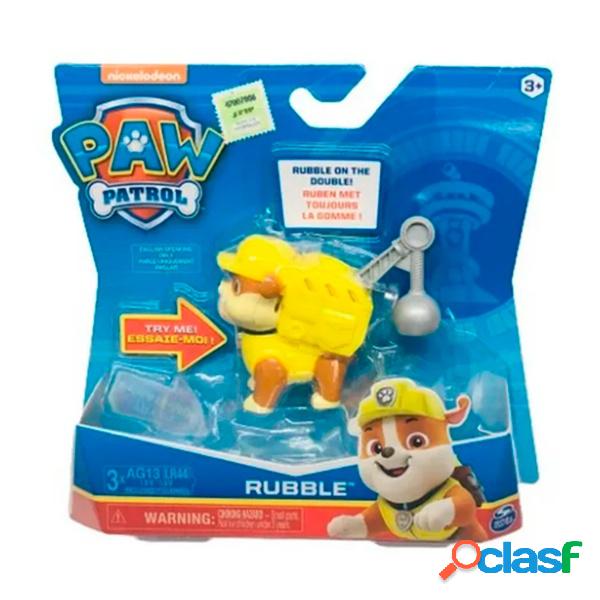 Patrulla Canina Figura Rubble con Sonidos