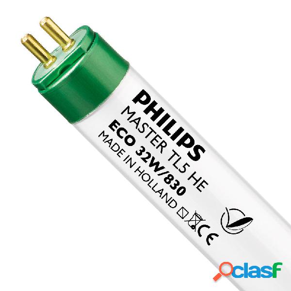 Philips MASTER TL5 ECO HE 32W - 830 Luz Cálida | 145cm