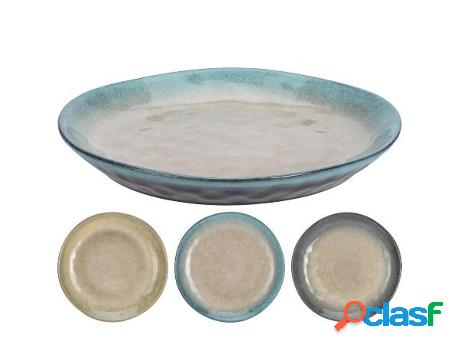 Plato loza artesania 27 cm surtido