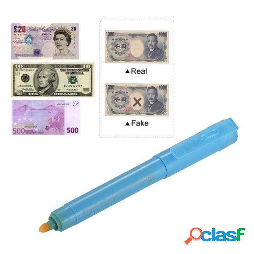 Pluma multifuncional del detector de billetes falsos del