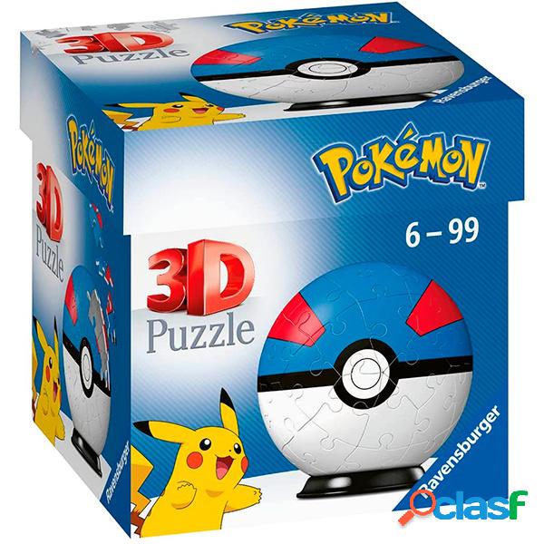 Pokemon Puzzle 3D Superball 54p