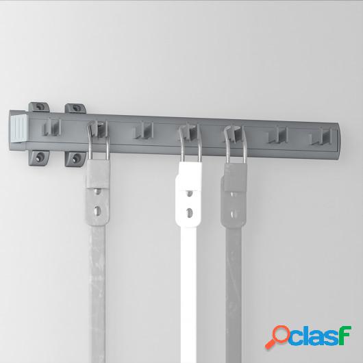 Porta cinturones lateral extraible para armario, 447 mm,