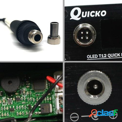 QUICKO Mini T12-942 Kit de estación de soldadura OLED DIY