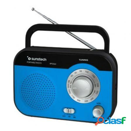 Radio portatil sunstech rps560/ azul