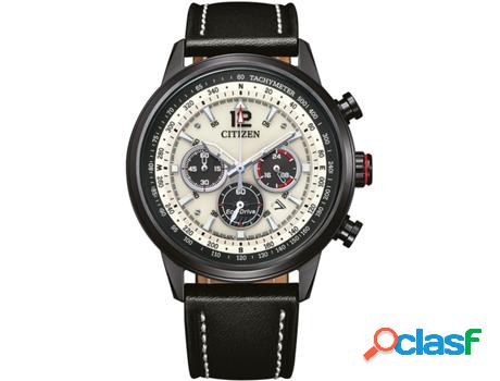 Reloj CITIZEN Hombre (Piel - Negro)