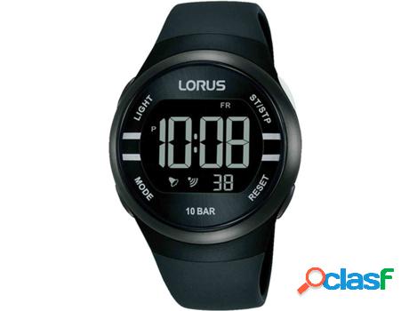 Reloj LORUS Mujer (Silicona - Negro)