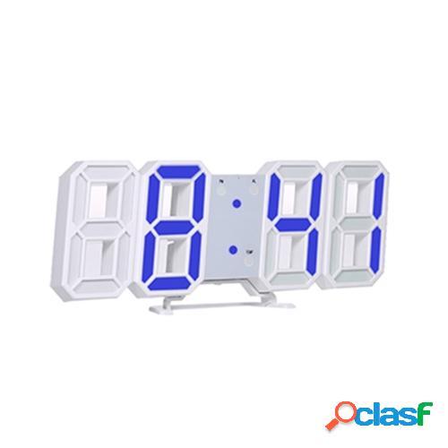 Reloj digital LED 3D Reloj de mesa electrónico Reloj