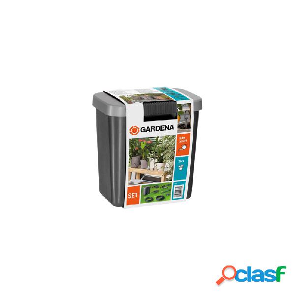 Riego automatico gardena con deposito 36 macetas
