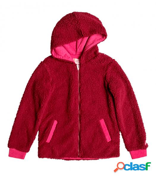 Roxy Share - Abrigo para Mujer Rojo - New Words XL Rojo