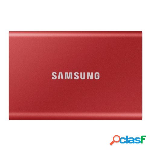 SAMSUNG T7 Type-C USB 3.2 Portable Solid State Drive 500GB