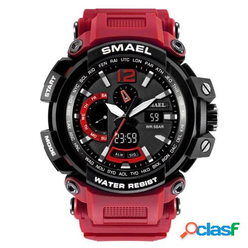 SMAEL 1702 Fashionable Men Quartz Digital Wristwatch